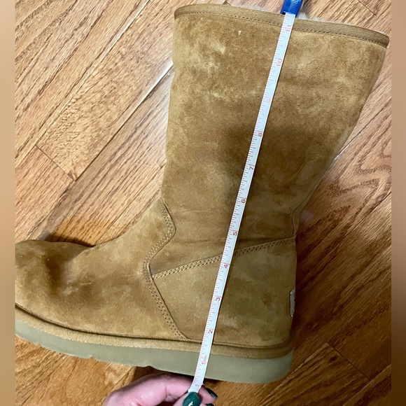 Women’s Tan Hard-Toe Ugg Boots Size 8 - Picture 12 of 12